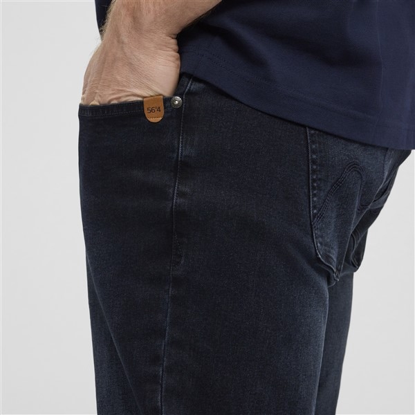 North 56°4 jeans model MICK  stretch, blue used wash