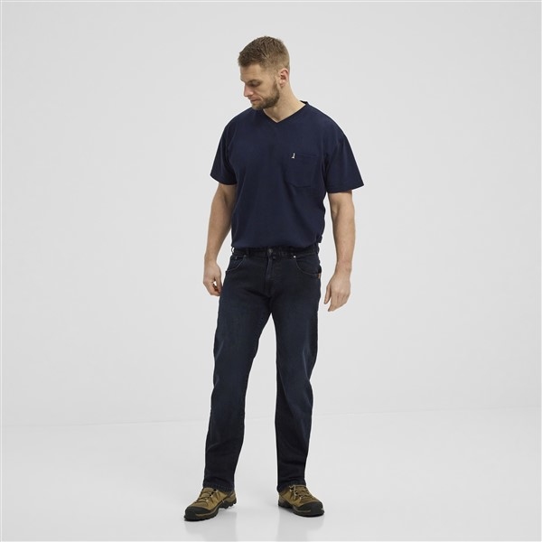 North 56°4 jeans model MICK  stretch, blue used wash