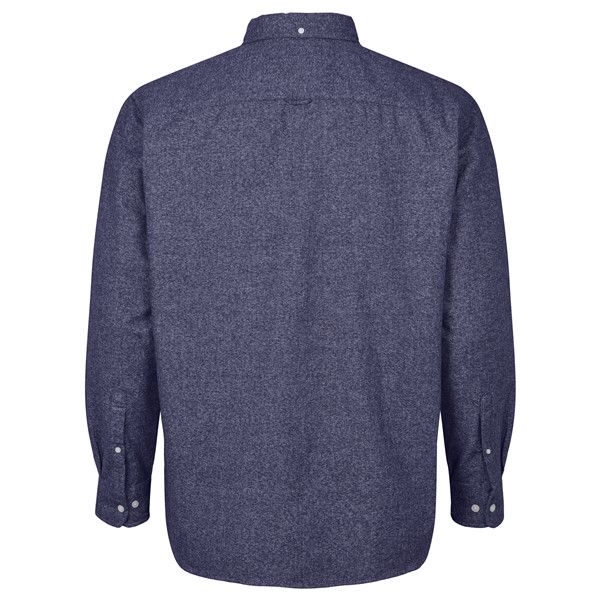 North 56°4 overhemd LM, blue melange