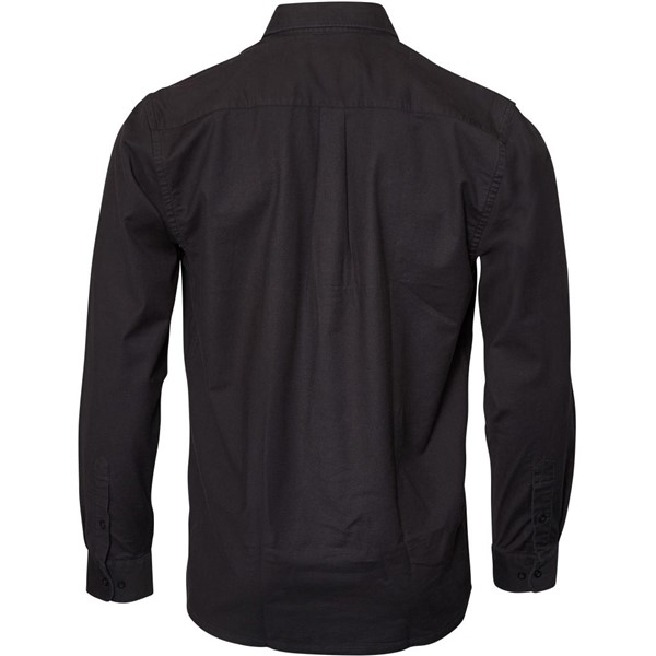 North 56°4 Oxford shirt lange mouw, zwart