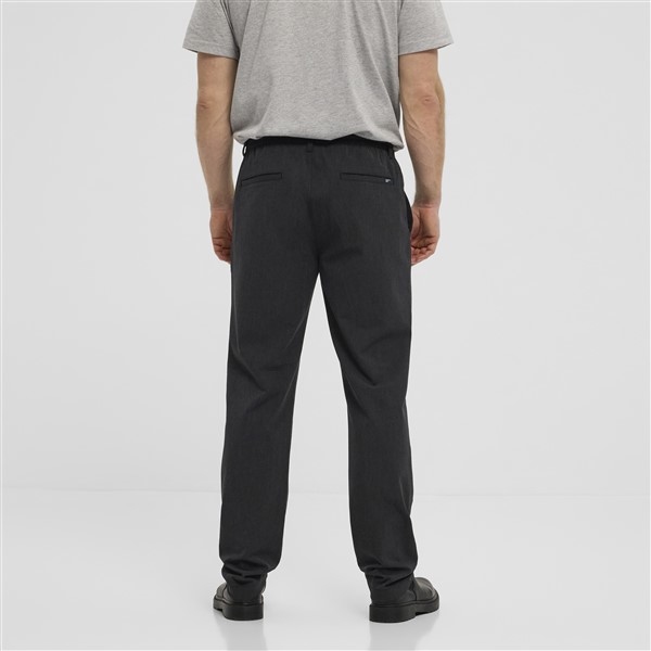 North 56°4 Pantalon m. stretch+elastisch boord, d.grijs