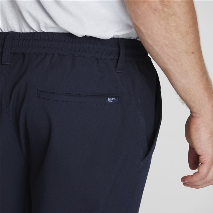 North 56°4 Pantalon m. stretch+elastisch boord, navy