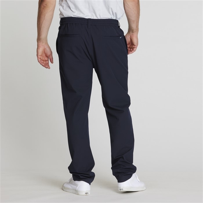 North 56°4 Pantalon m. stretch+elastisch boord, navy