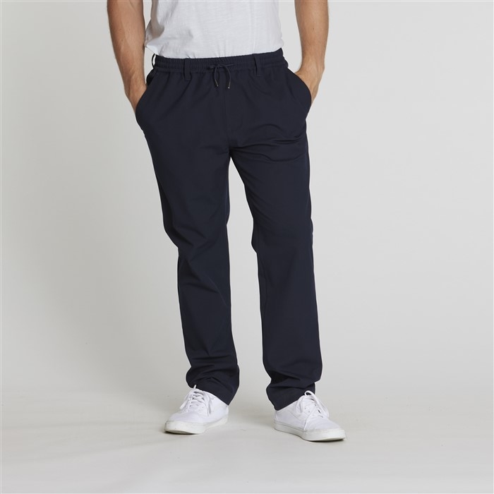 North 56°4 Pantalon m. stretch+elastisch boord, navy
