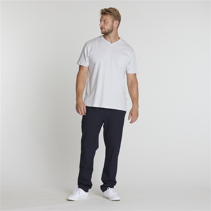 North 56°4 Pantalon m. stretch+elastisch boord, navy