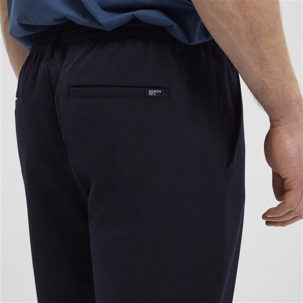 North 56°4 Pantalon m. stretch+elastisch boord, navy