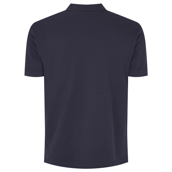 North 56°4 polo m. borduur NOR 56°4, navy