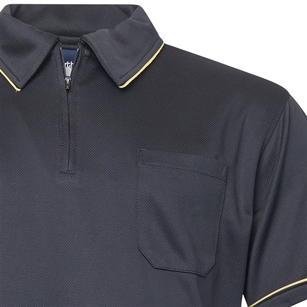 North 56°4 polo m. Cool Effect, zwart