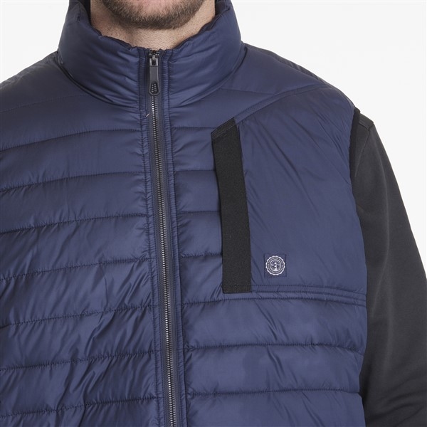 North 56°4 Puffer Gilet bodywarmer gevoerd, navy