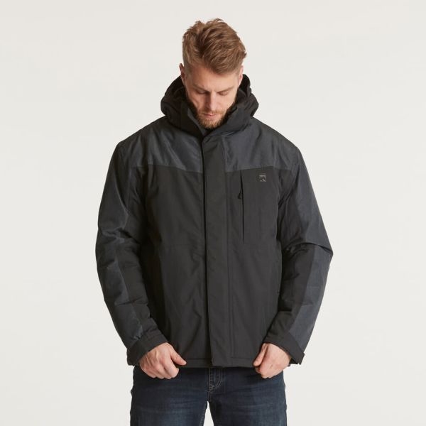 North 56°4 Ski/Outdoor Jack 5K, zwart/grijs