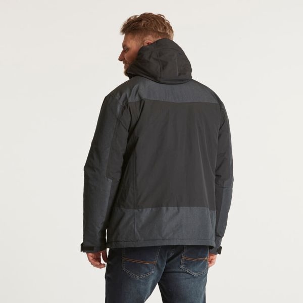 North 56°4 Ski/Outdoor Jack 5K, zwart/grijs