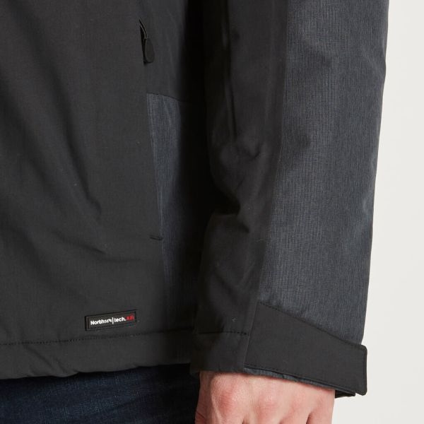 North 56°4 Ski/Outdoor Jack 5K, zwart/grijs