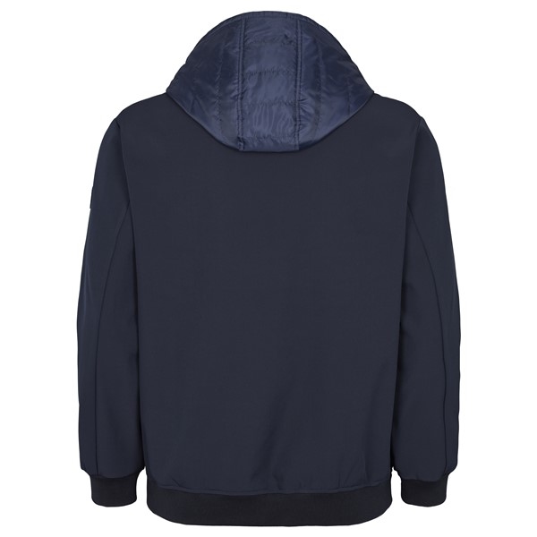 North 56°4 Softshell m. afrits capuchon, navy