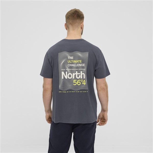 North 56°4 Sport T-shirt Challenge, stone