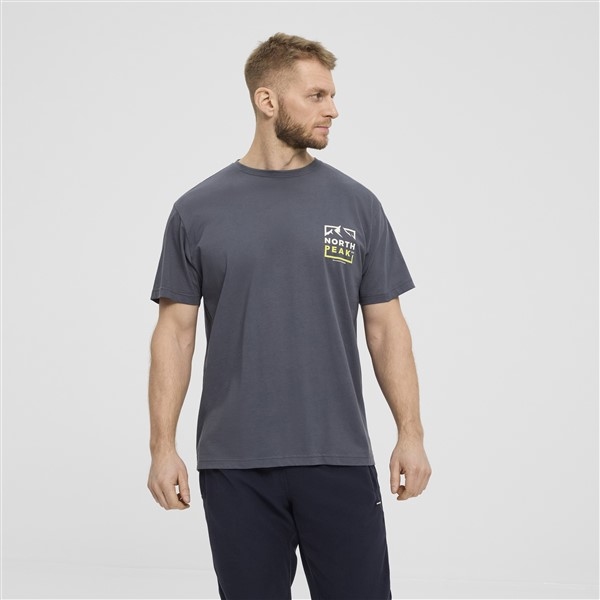 North 56°4 Sport T-shirt Challenge, stone