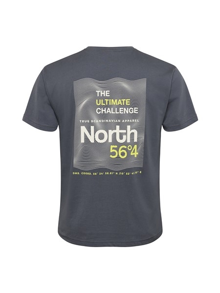 North 56°4 Sport T-shirt Challenge, stone