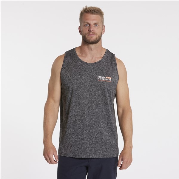 North 56°4 Sport tanktop, donkergrijs melée