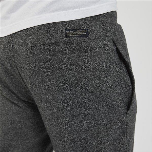 North 56°4 sweat capri, zwart melée