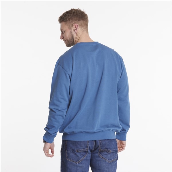 North 56°4 sweater 'NOR 56°4', mid blue