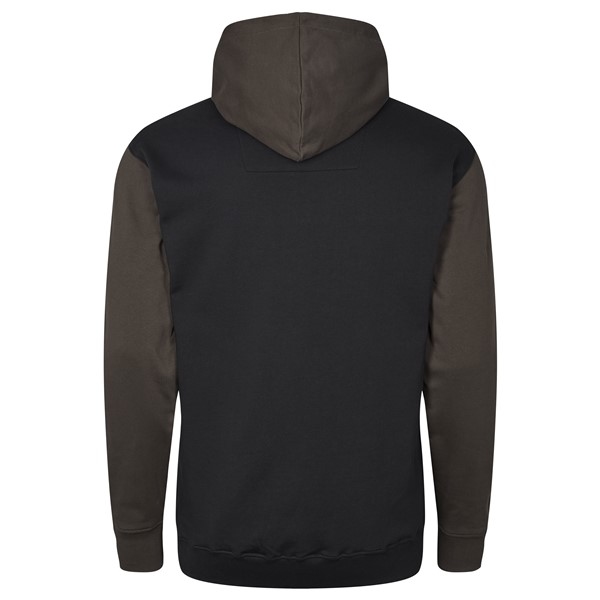 North 56°4 sweater m. capuchon, d.olijf