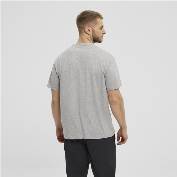 North 56°4 T-shirt print 'North', l. grijs
