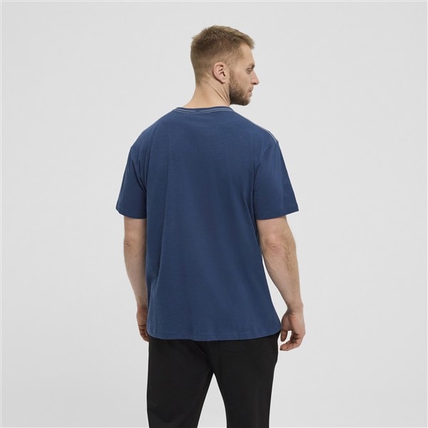 North 56°4 T-shirt print 'North', petrol blue
