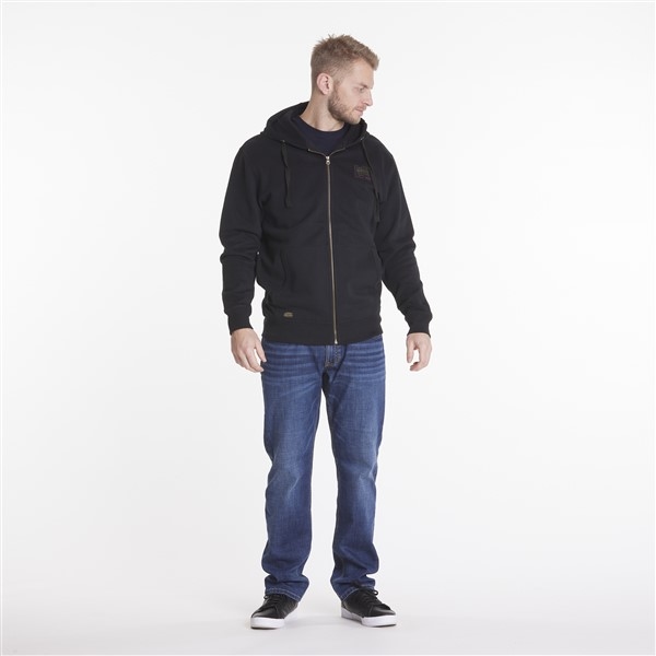 North 56°4 winter vest m. capuchon, zwart