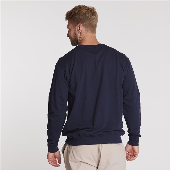 North 56°4 zomer sweater 'NOR 56°4', navy