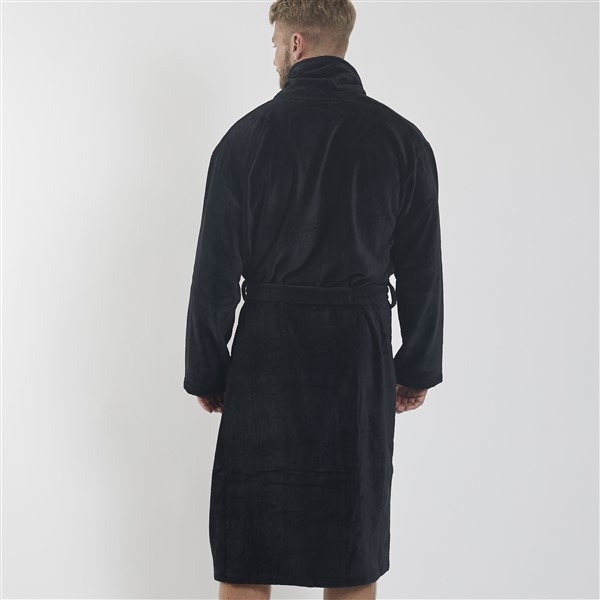 North 56°4 Zware kwaliteit badjas, zwart