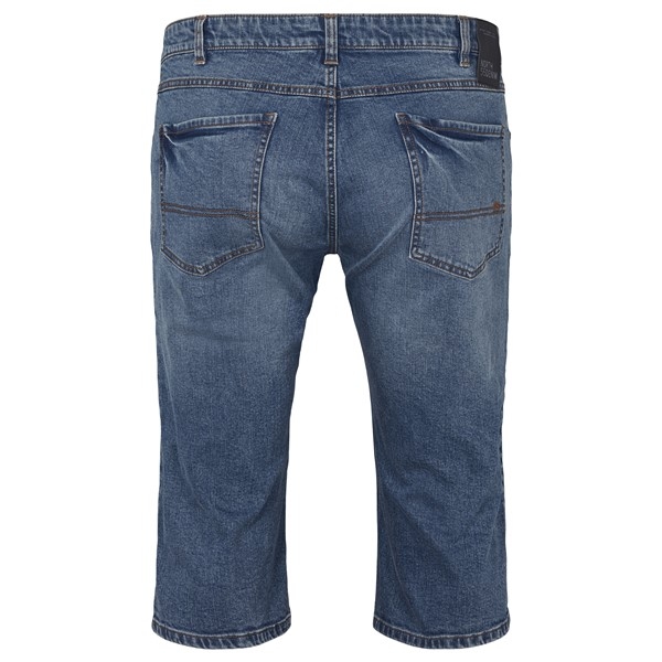 North 56Denim jeans capri m. stretch, blue used wash