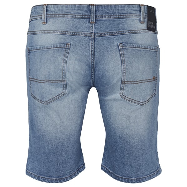North 56Denim jeans shorts m. stretch, light blue wash