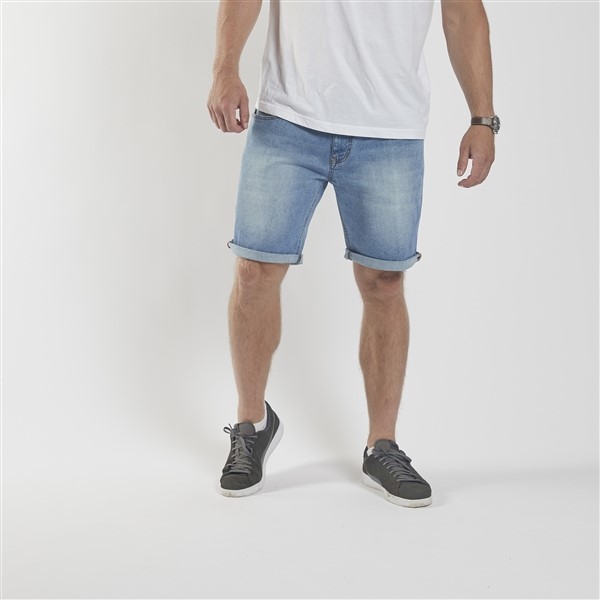 North 56Denim jeans shorts m. stretch, light blue wash