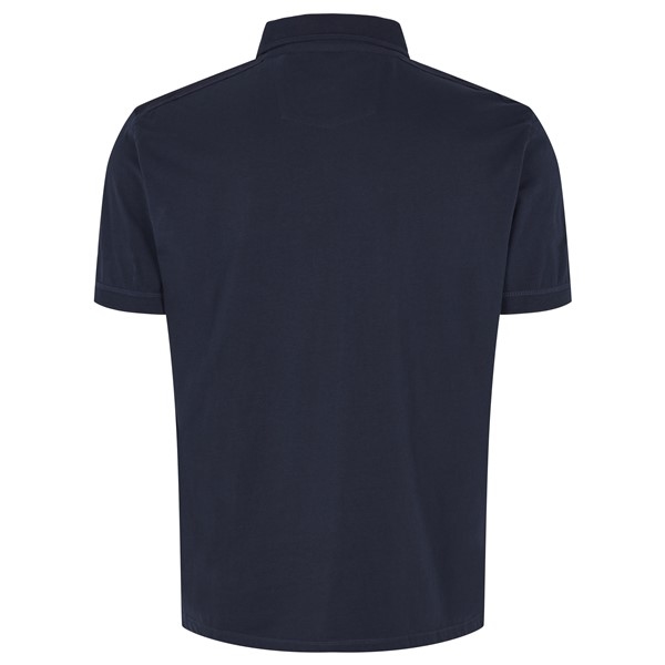North 56Denim Polo piquee m. borstzakje, navy