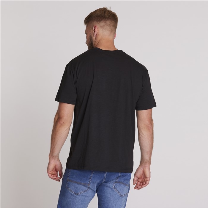North 56Denim printed t-shirt 'Rolling Stones', zwart