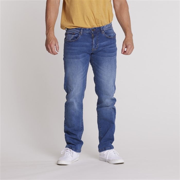 North 56Denim Ringo jeans m. superstretch L34, blue wash