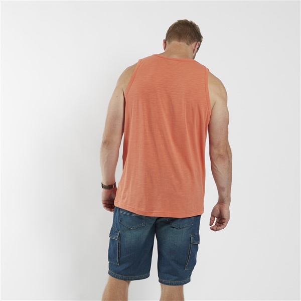North 56Denim Singlet print North Denim, oranje