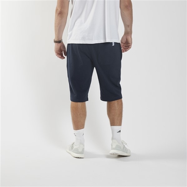 North 56Denim sweat shorts m. hennep, navy melée