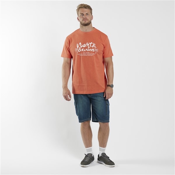 North 56Denim T-shirt print North Denim, orange