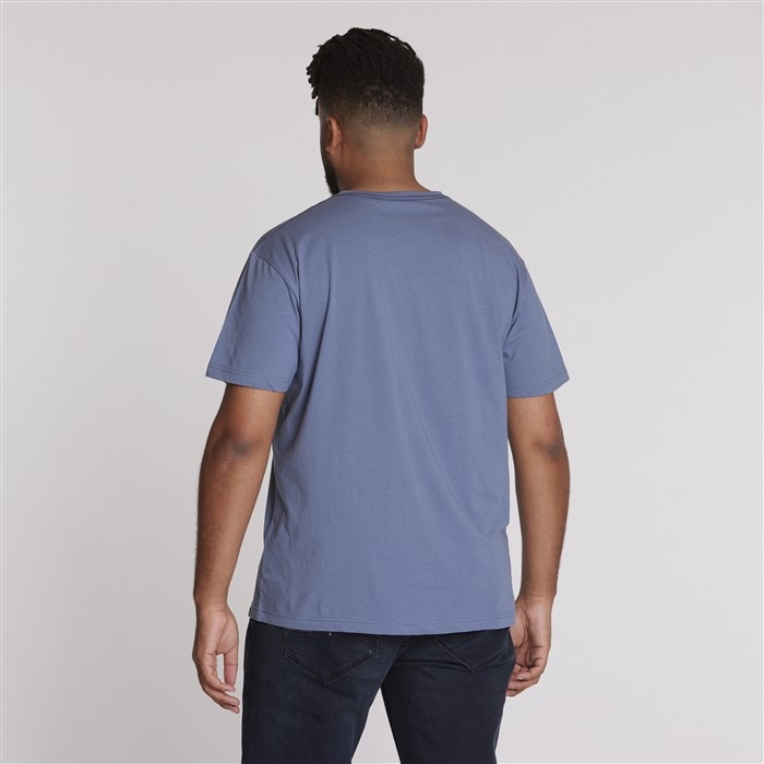 North 56Denim T-shirt print NorthDenim, storm blue