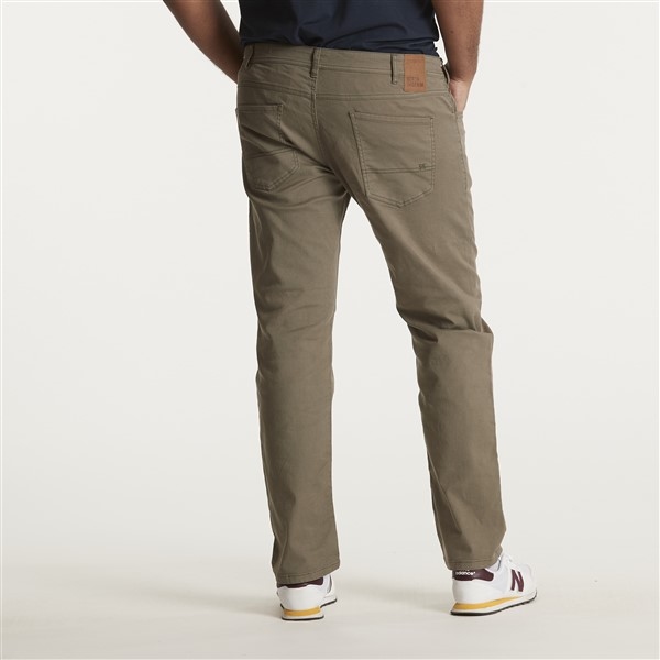 North 56Denim Twill jeans met stretch RINGO, olive green