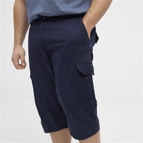 North Cargo capri m. stretch + elast. boord, navy
