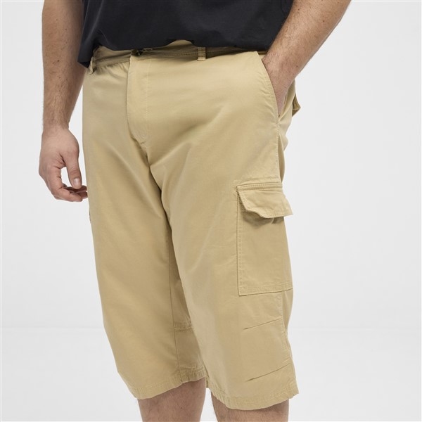 North Cargo capri m. stretch + elast. boord, sand