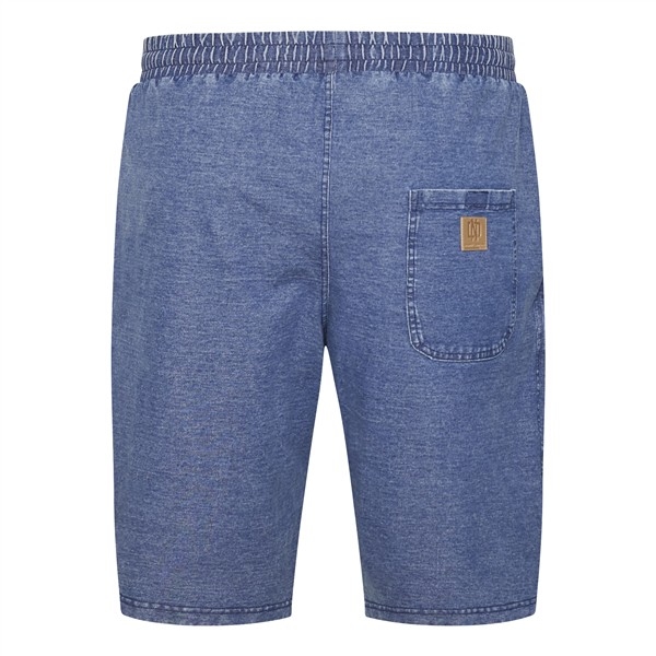 North Jogging denim sweat shorts, indigo blue