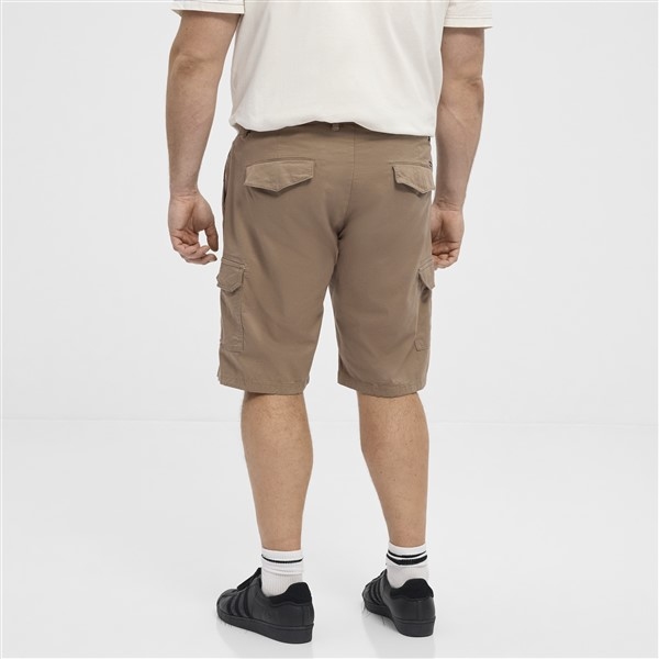 North Latitude Cargo shorts met stretch, dark sand