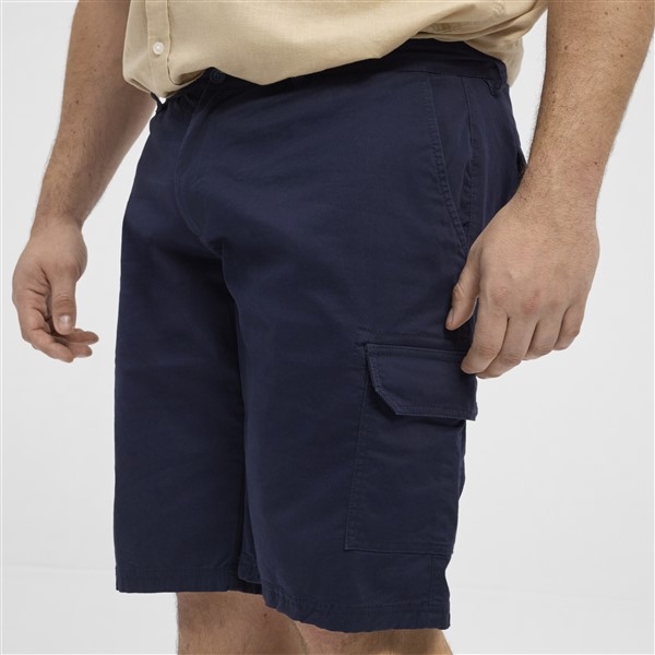 North Latitude Cargo shorts met stretch, navy