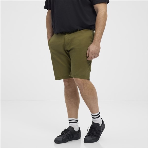 North Latitude Chino shorts m. stretch, army green