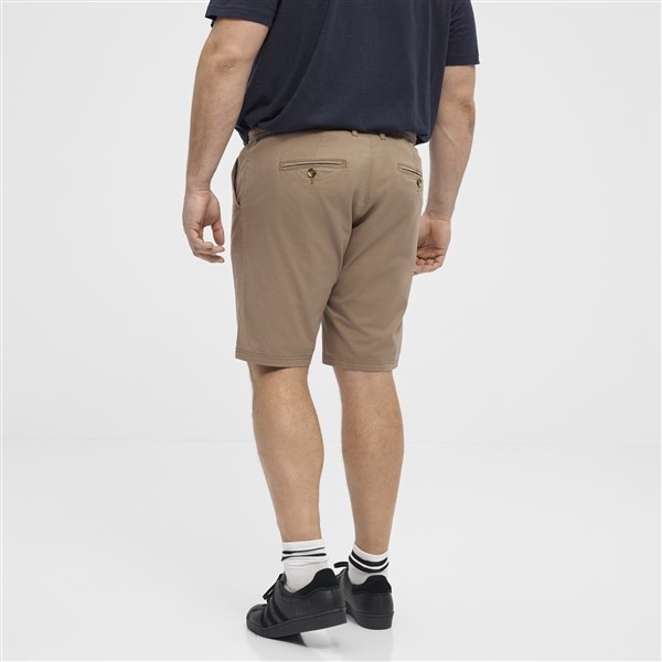 North Latitude Chino shorts m. stretch, dark sand