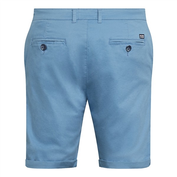 North Latitude Chino shorts m. stretch, mid blue