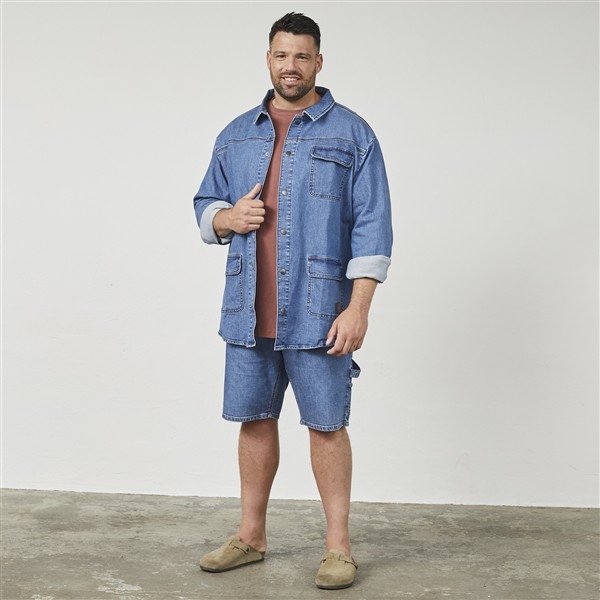 North Latitude Denim Overshirt/ Jack, denim blue