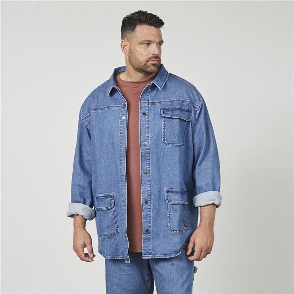 North Latitude Denim Overshirt/ Jack, denim blue